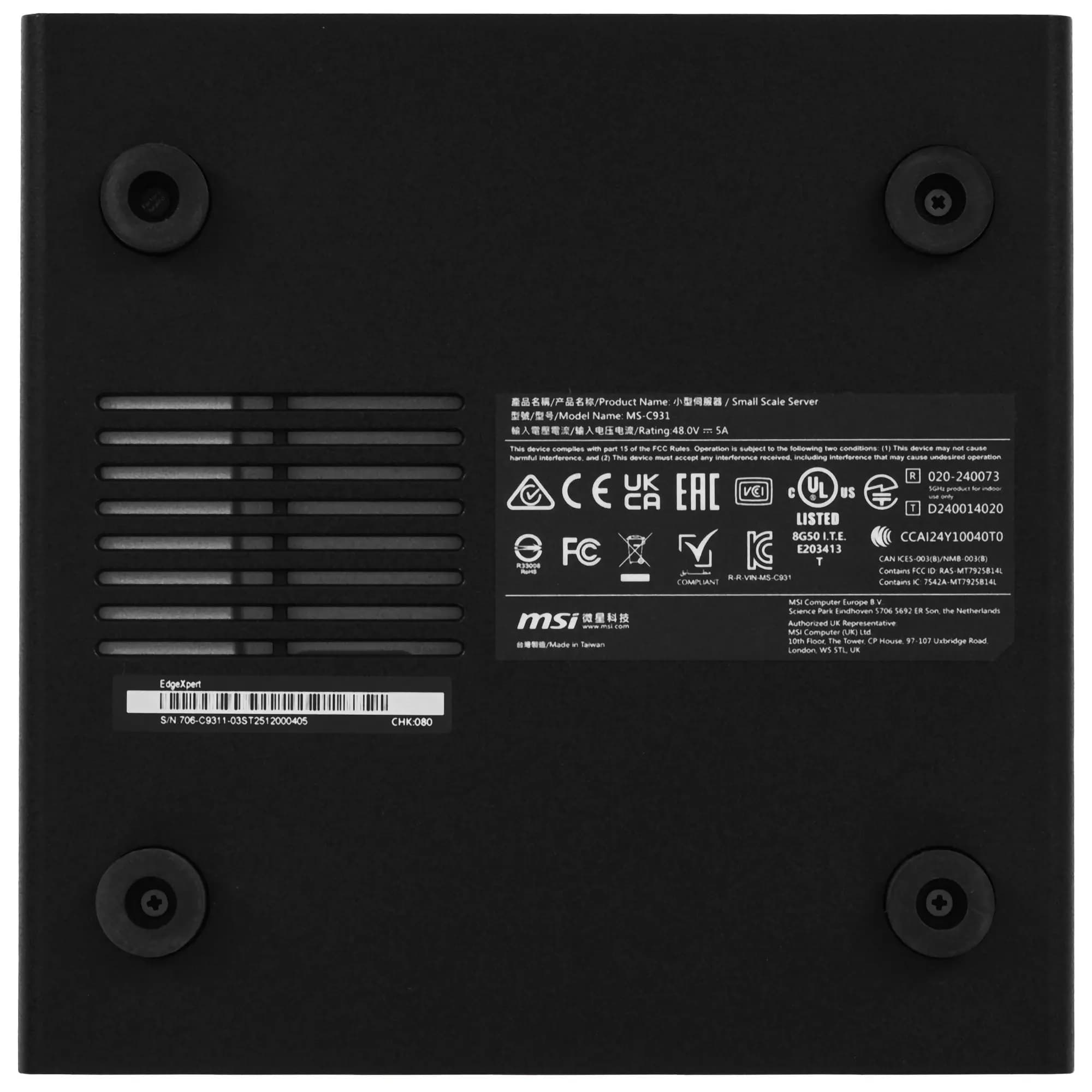 MSI EdgeXpert MS-C931 AI Mini PC