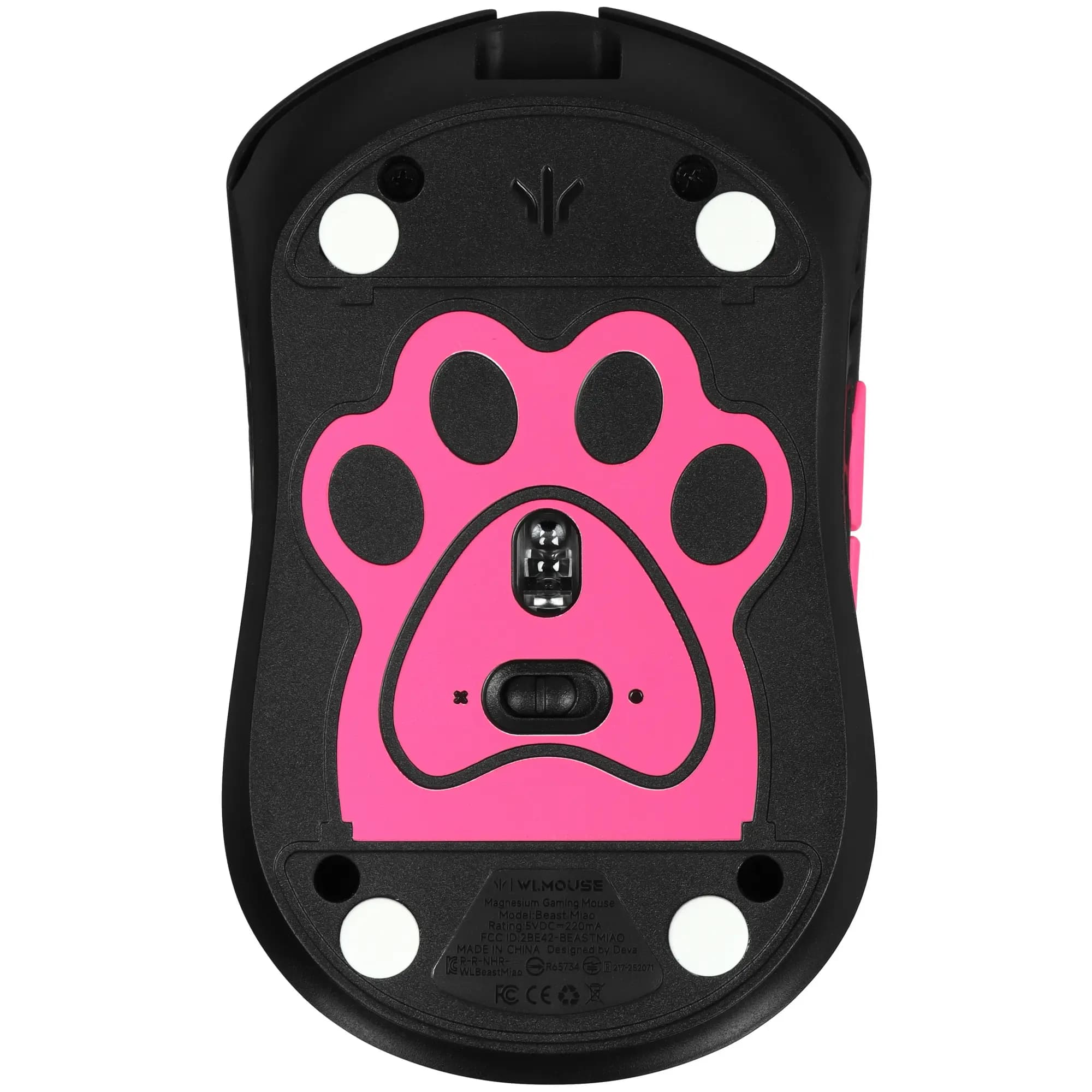 WLMOUSE Beast Miao Wireless Mouse Black &