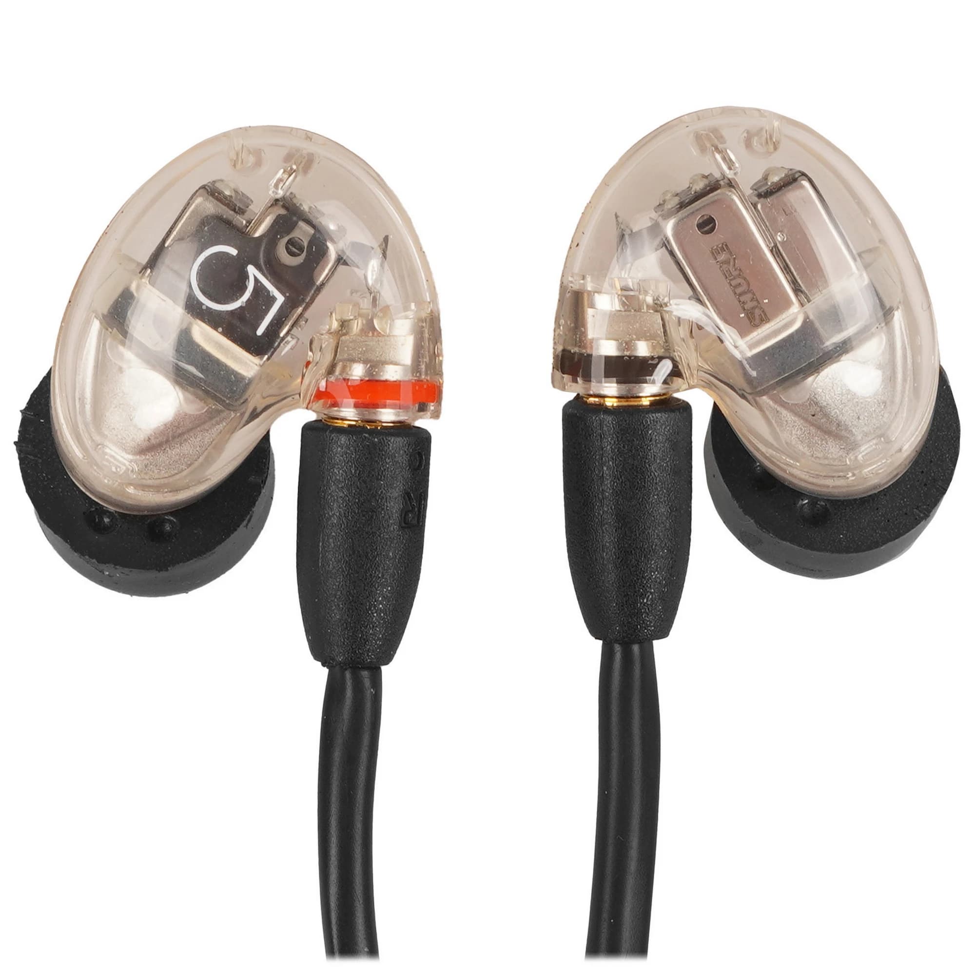 Shure AONIC 5 Wired Headphones Transparent