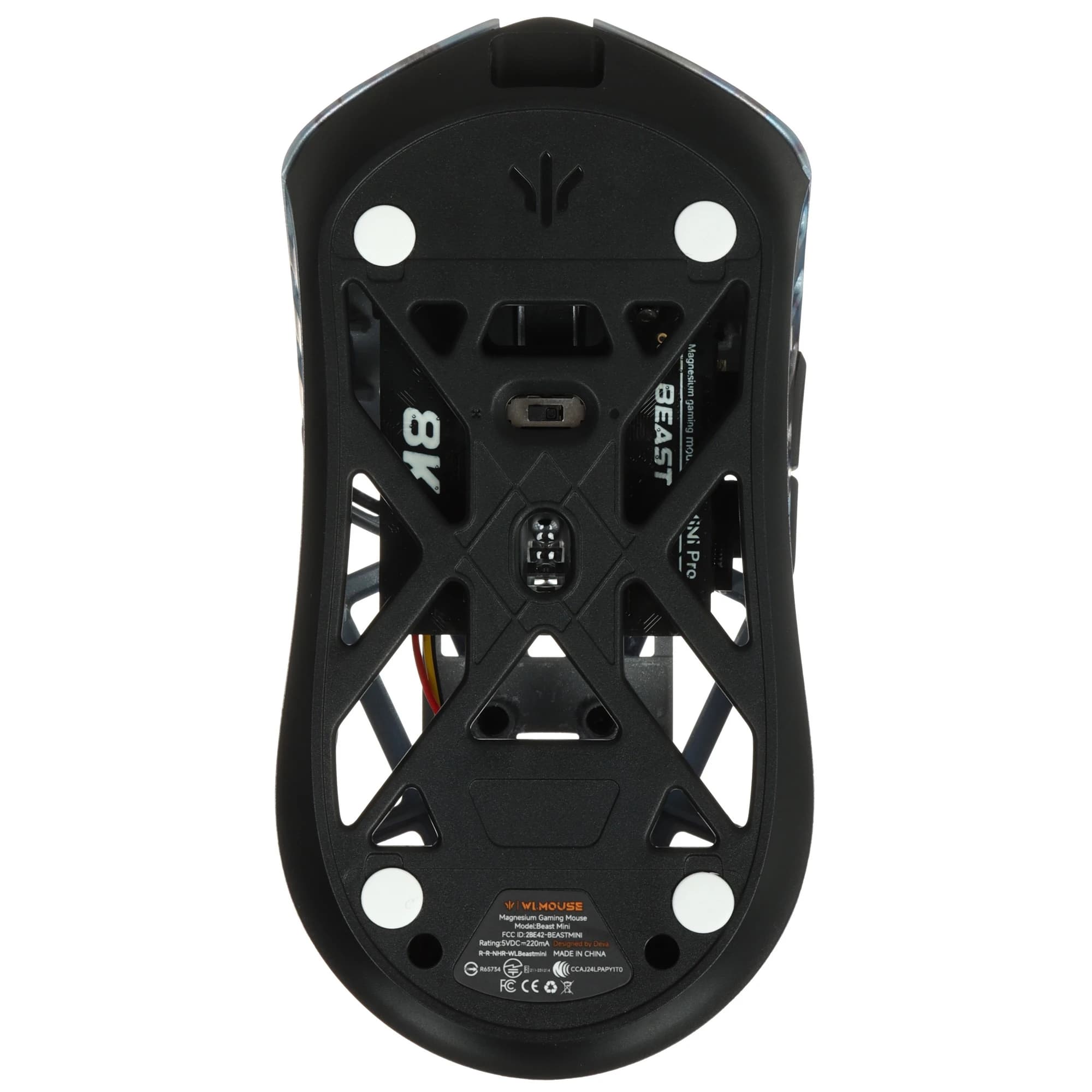 WLMOUSE Beast X Mini Pro Tempered Wireless Mouse