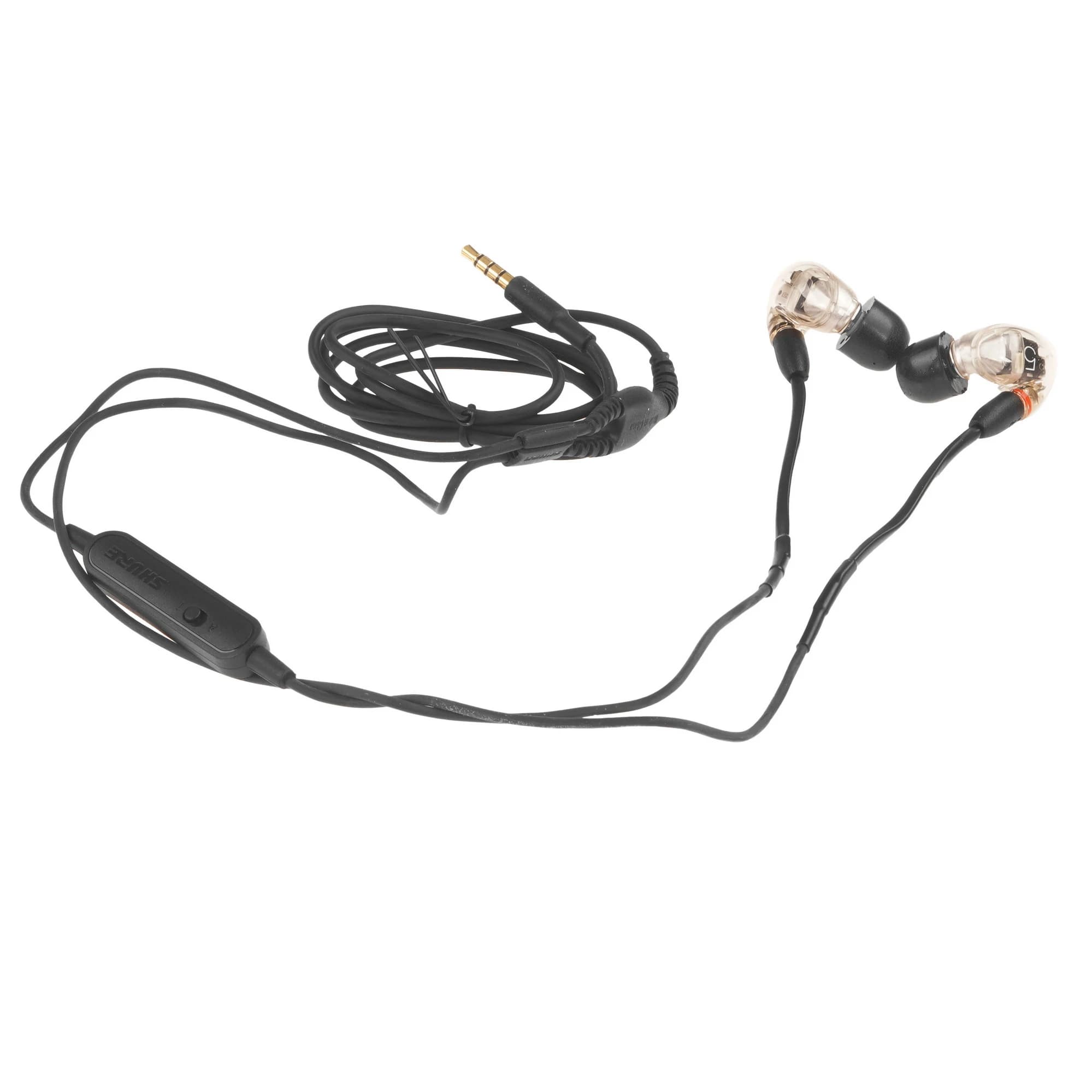 Shure AONIC 5 Wired Headphones Transparent