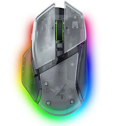 Razer Basilisk V3 Pro 35K Wireless Mouse Transparent