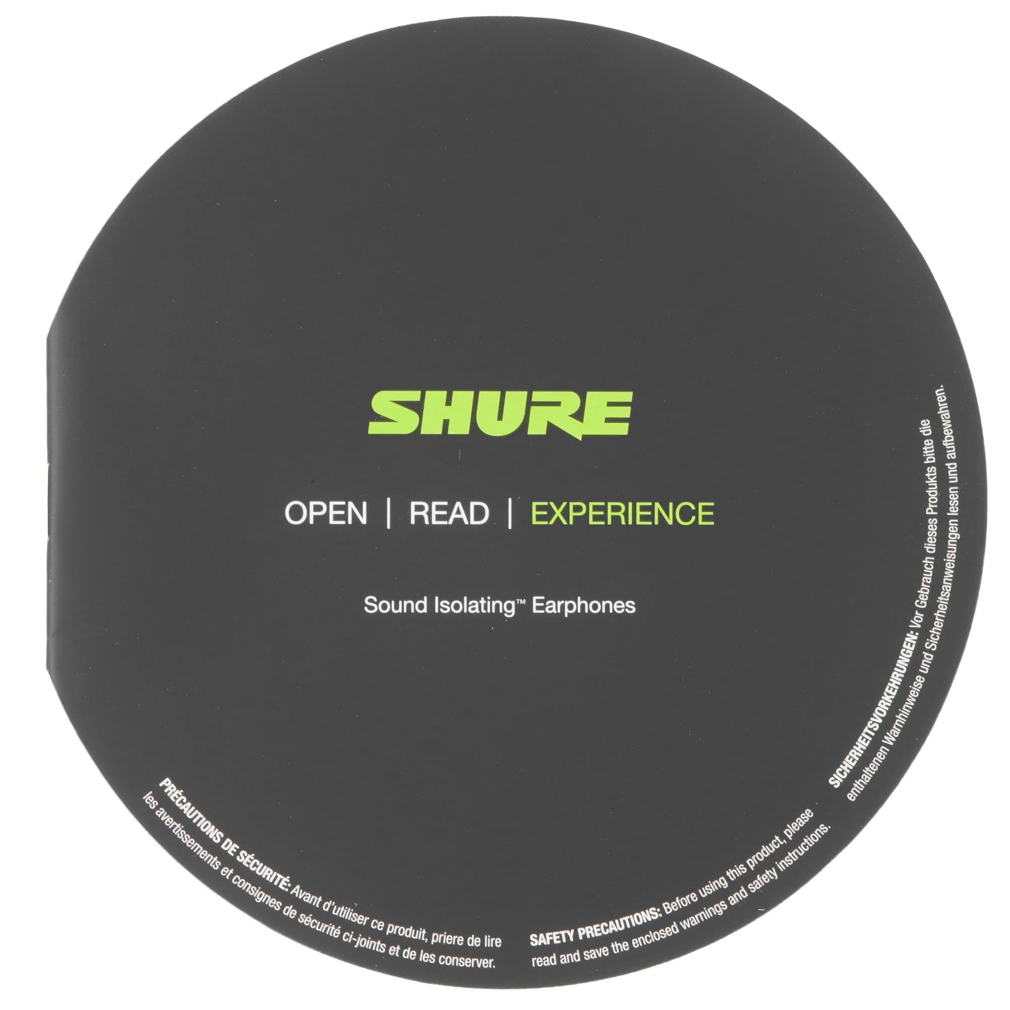 Shure AONIC 5 Wired Headphones Transparent